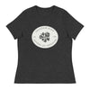 Lovers of Freedom & Roses | Women's Relaxed T-Shirt - Dark Grey Heather