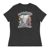 Love NY, Hate Tyranny | Women's Relaxed T-Shirt - Dark Grey Heather
