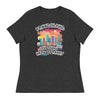 Love Miami, Hate Tyranny | Women's Relaxed T-Shirt - Dark Grey Heather