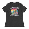Love Jacksonville, Hate Tyranny | Women's Relaxed T-Shirt - Dark Grey Heather