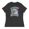 Love Frenchies, Hate Tyranny | Women's Relaxed T-Shirt - Dark Grey Heather