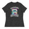 Love Frenchies, Hate Tyranny | Women's Relaxed T-Shirt - Dark Grey Heather