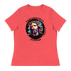 Proud Daughter of My Father | Women's Relaxed T-Shirt - Heather Red