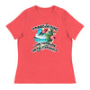 Love Paradise, Hate Tyranny | Women's Relaxed T-Shirt - Heather Red