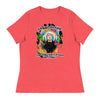 "The US Economy is doing very well." - Janet Yellen | Women's Relaxed T-Shirt - Heather Red