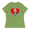 I Love Trump - Donald Trump | Women's Relaxed T-Shirt - Leaf