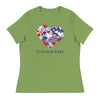 I Love Freedom Kind | Women's Relaxed T-Shirt - Leaf