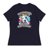 Love Pits, Hate Tyranny | Women's Relaxed T-Shirt - Navy