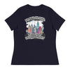 Love Philly, Hate Tyranny | Women's Relaxed T-Shirt - Navy