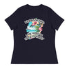 Love Paradise, Hate Tyranny | Women's Relaxed T-Shirt - Navy