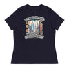 Love NY, Hate Tyranny | Women's Relaxed T-Shirt - Navy
