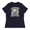 Love Labs, Hate Tyranny | Women's Relaxed T-Shirt - Navy