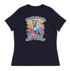 Love Danes, Hate Tyranny | Women's Relaxed T-Shirt - Navy