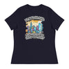 Love Charlotte, Hate Tyranny | Women's Relaxed T-Shirt - Navy