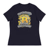 Love Bitcoin, Hate Tyranny | Women's Relaxed T-Shirt - Navy