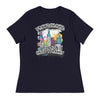 Love Atlanta, Hate Tyranny | Women's Relaxed T-Shirt - Navy