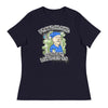 Joe Biden Loves CCP Money | Women's Relaxed T-Shirt - Navy