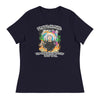 "The US Economy is doing very well." - Janet Yellen | Women's Relaxed T-Shirt - Navy