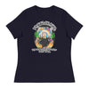 "The US Economy is doing very well." - Janet Yellen | Women's Relaxed T-Shirt - Navy