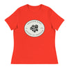 Lovers of Freedom & Roses | Women's Relaxed T-Shirt - Poppy