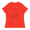 Freedom is The Oxygen of The Soul - Moshe Dayan | Women's Relaxed T-Shirt - Poppy
