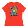 Love Bitcoin, Hate Tyranny | Women's Relaxed Fit T-Shirt - Poppy