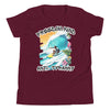 freedom kind surfer | Freedom Kind Youth Short Sleeve T-Shirt - Maroon