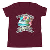 Love Paradise Hate Tyranny | Freedom Kind Youth Short Sleeve T-Shirt - Maroon