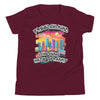 Love Miami Hate Tyranny | Freedom Kind Youth Short Sleeve T-Shirt - Maroon