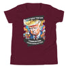 Bring Back The Don 01 | Freedom Kind Youth Short Sleeve T-Shirt - Maroon