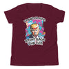 Bring Back The Don 04 | Freedom Kind Youth Short Sleeve T-Shirt - Maroon