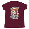 Bring Back The Don 05 | Freedom Kind Youth Short Sleeve T-Shirt - Maroon