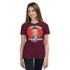 I Love Trump - Donald Trump | Kids Short Sleeve T-Shirt - Maroon