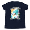 freedom kind surfer | Freedom Kind Youth Short Sleeve T-Shirt - Navy
