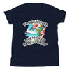 Love Paradise Hate Tyranny | Freedom Kind Youth Short Sleeve T-Shirt - Navy