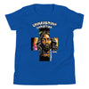 Unwavering Christian Jesus Cross 01 | Freedom Kind Youth Short Sleeve T-Shirt - True Royal