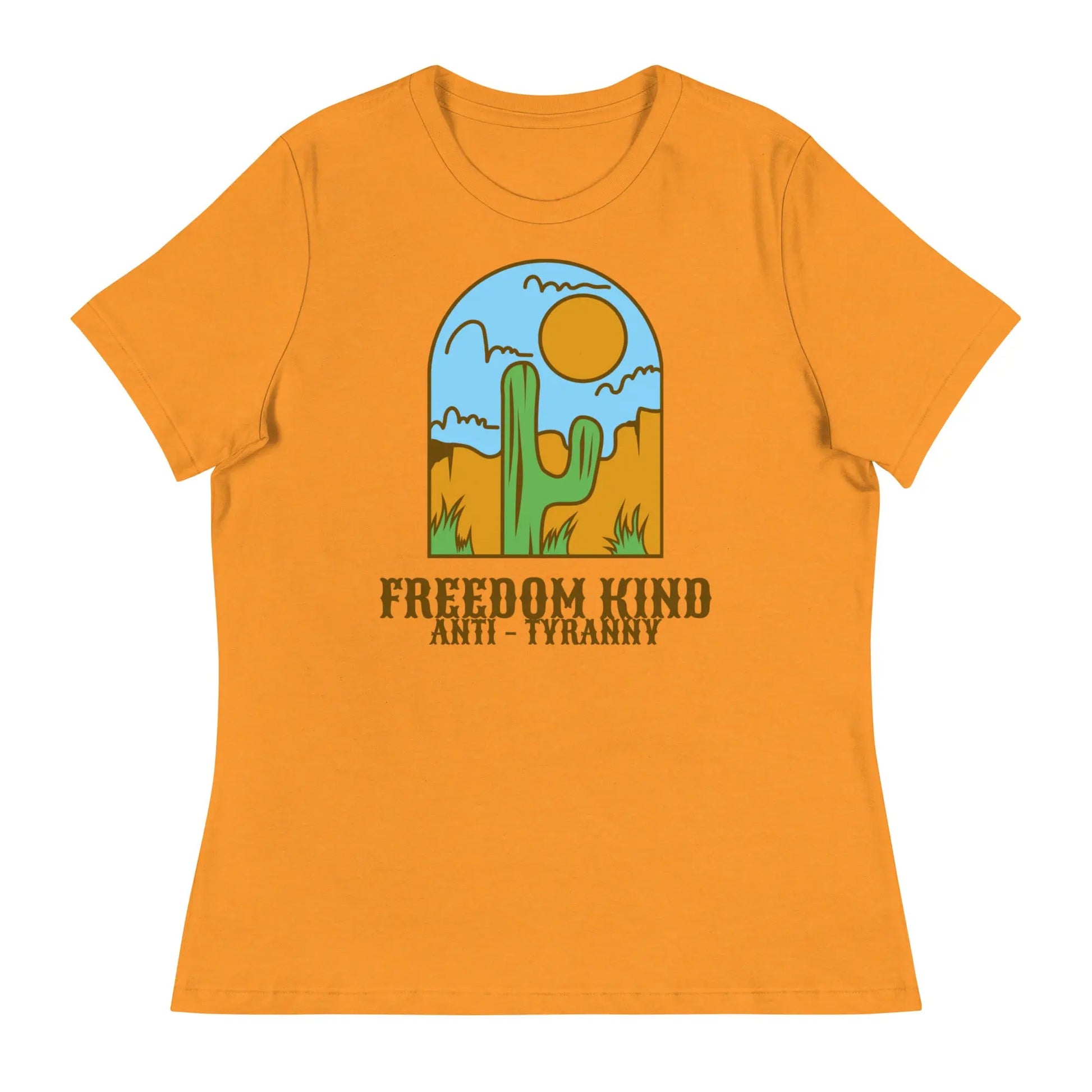 Cactus Women's Relaxed T-Shirt | Freedom Kind Apparel - Image #15