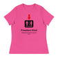 Just a Restroom Sign Women's Relaxed T-Shirt | Freedom Kind Apparel - Image #5