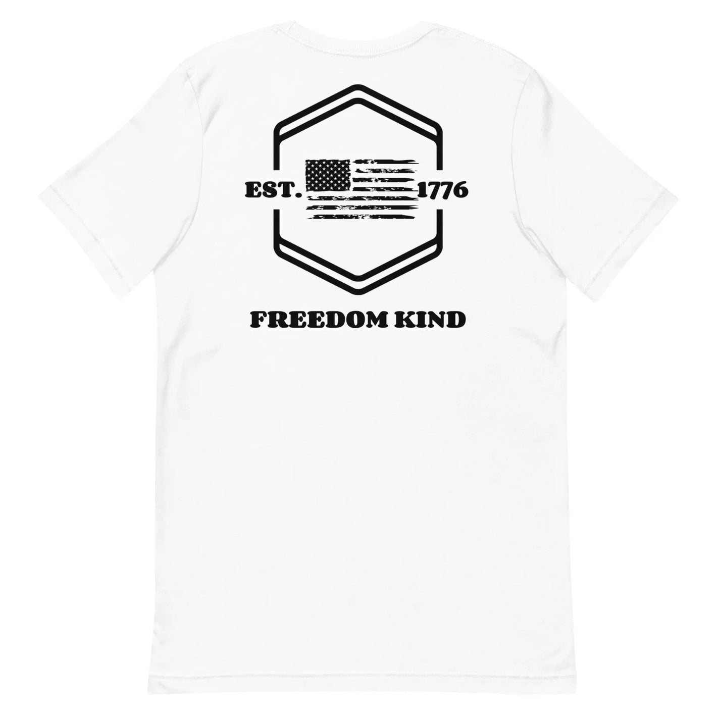 1776 American Flag T-shirt | Freedom Kind Apparel - Image #1