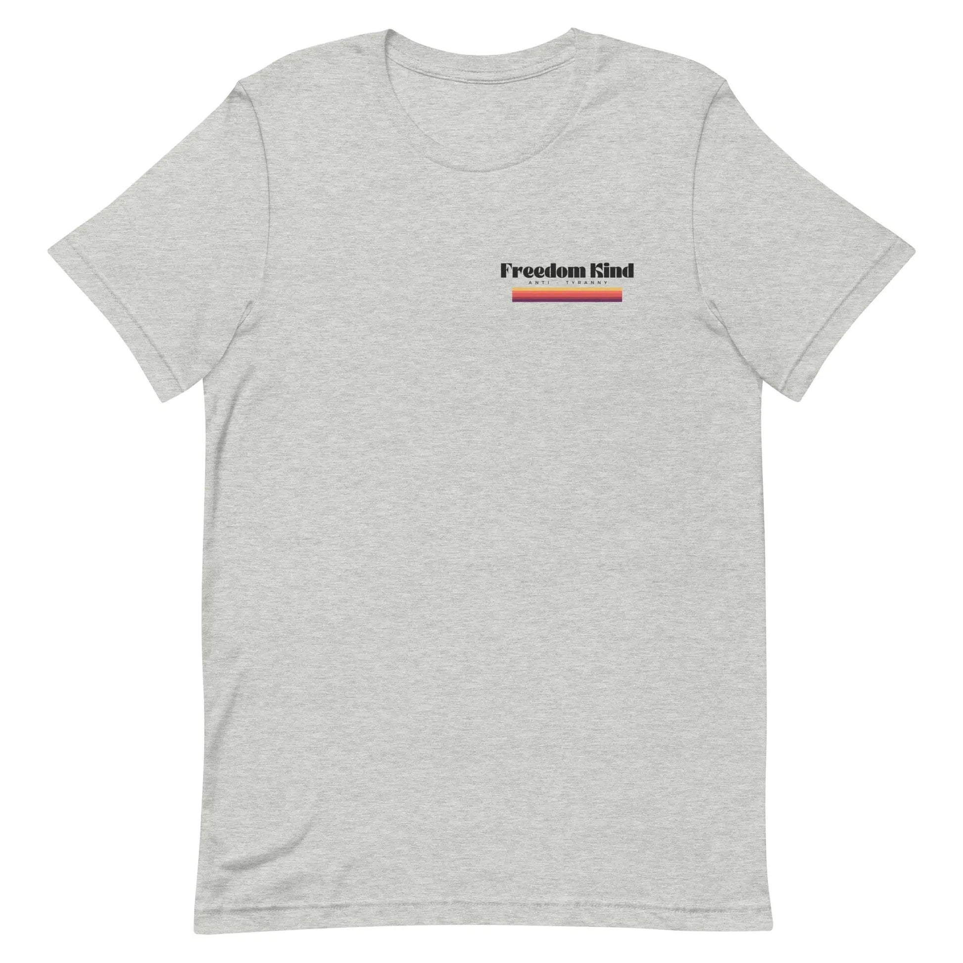 Freedom Kind Anti - Tyranny Sunset Banner T-shirt - Image #20