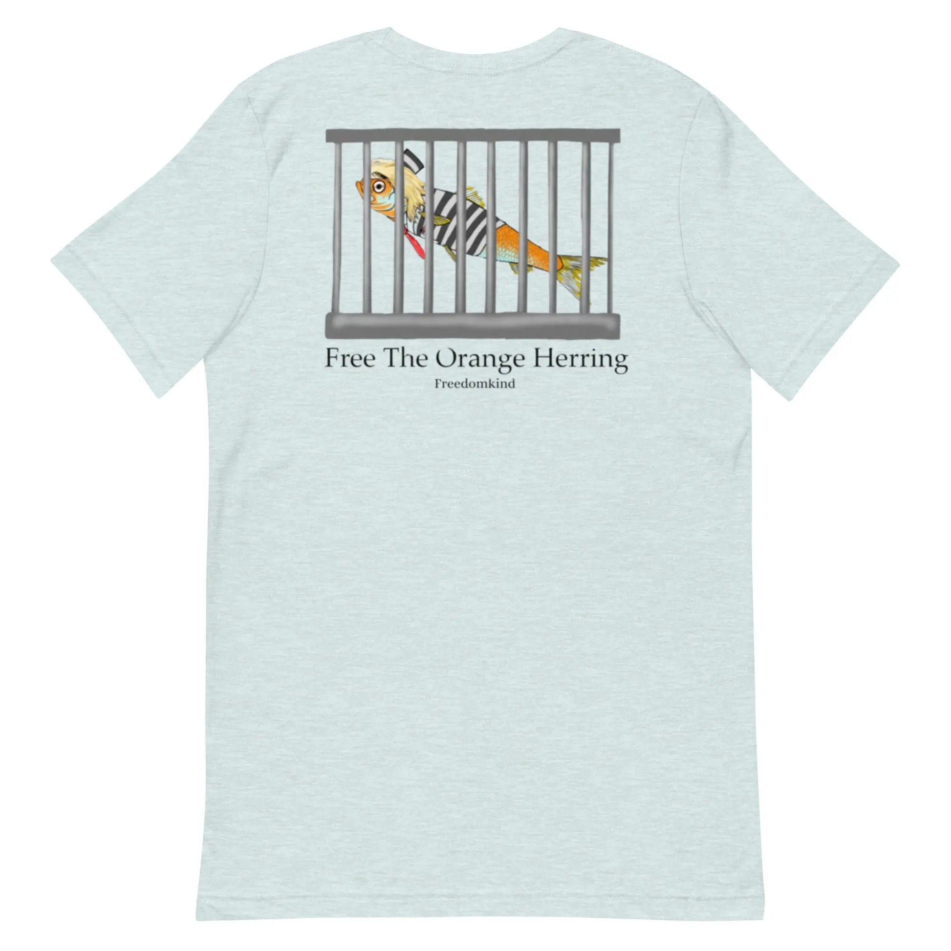Political Commentary T-shirt: 'Free The Orange Herring' | Freedom Kind Apparel - Image #25