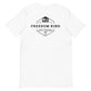 Freedom Kind Anti - Tyranny Liberty Bell American Flag Logo T-shirt - Image #30