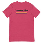 Freedom Kind Anti - Tyranny Sunset Banner T-shirt - Image #5