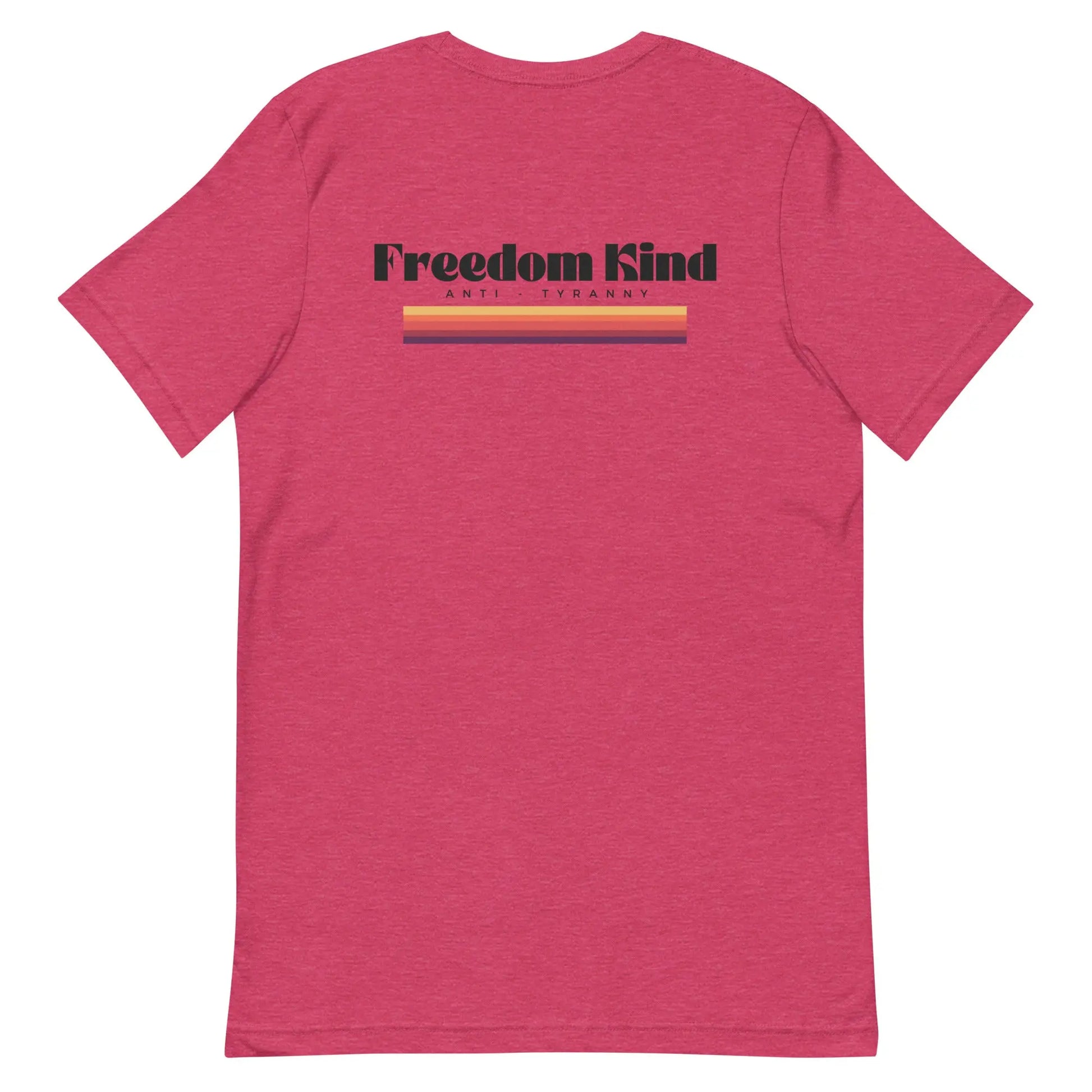 Freedom Kind Anti - Tyranny Sunset Banner T-shirt - Image #5