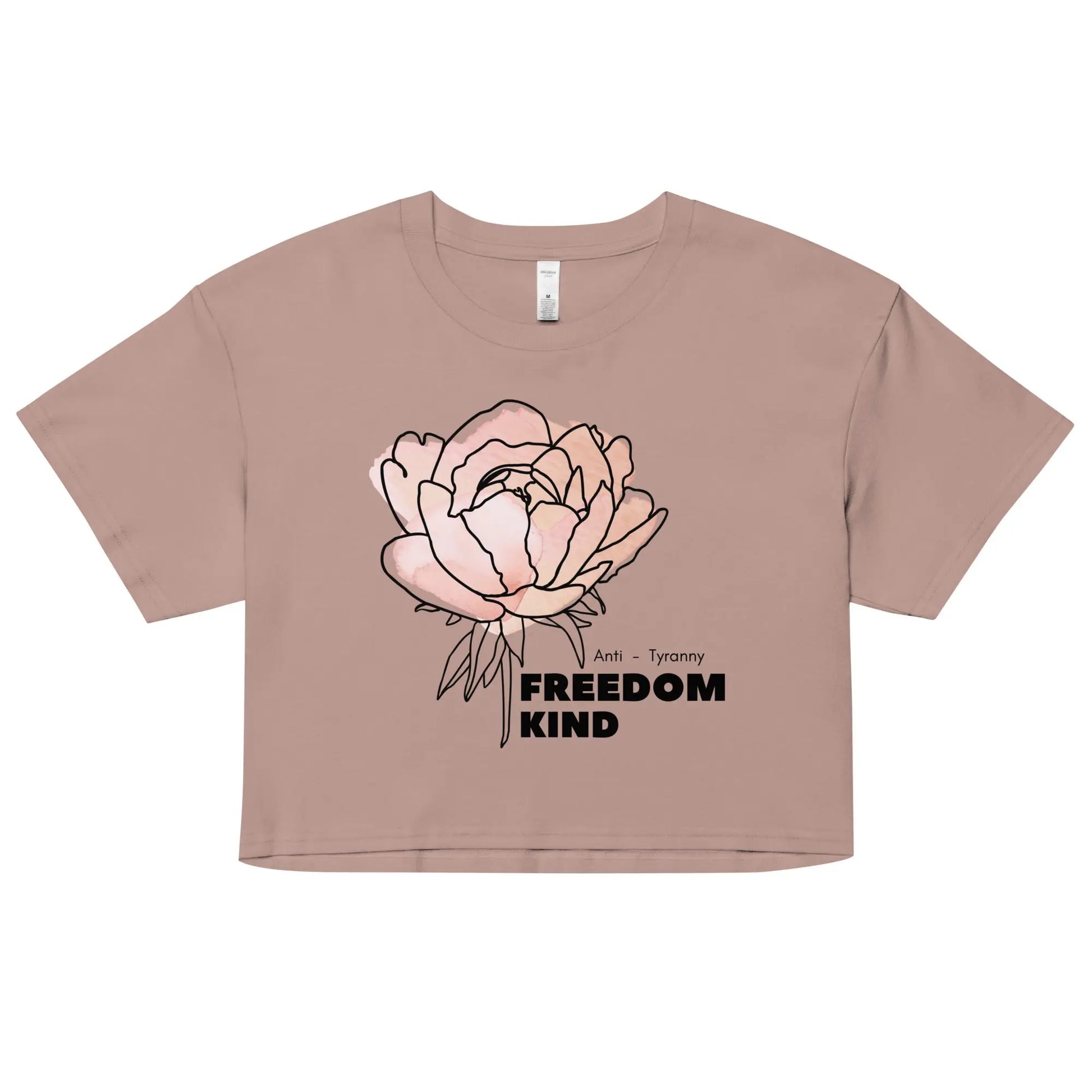 Rose Women's Crop Top | Freedom Kind Apparel - Image #6