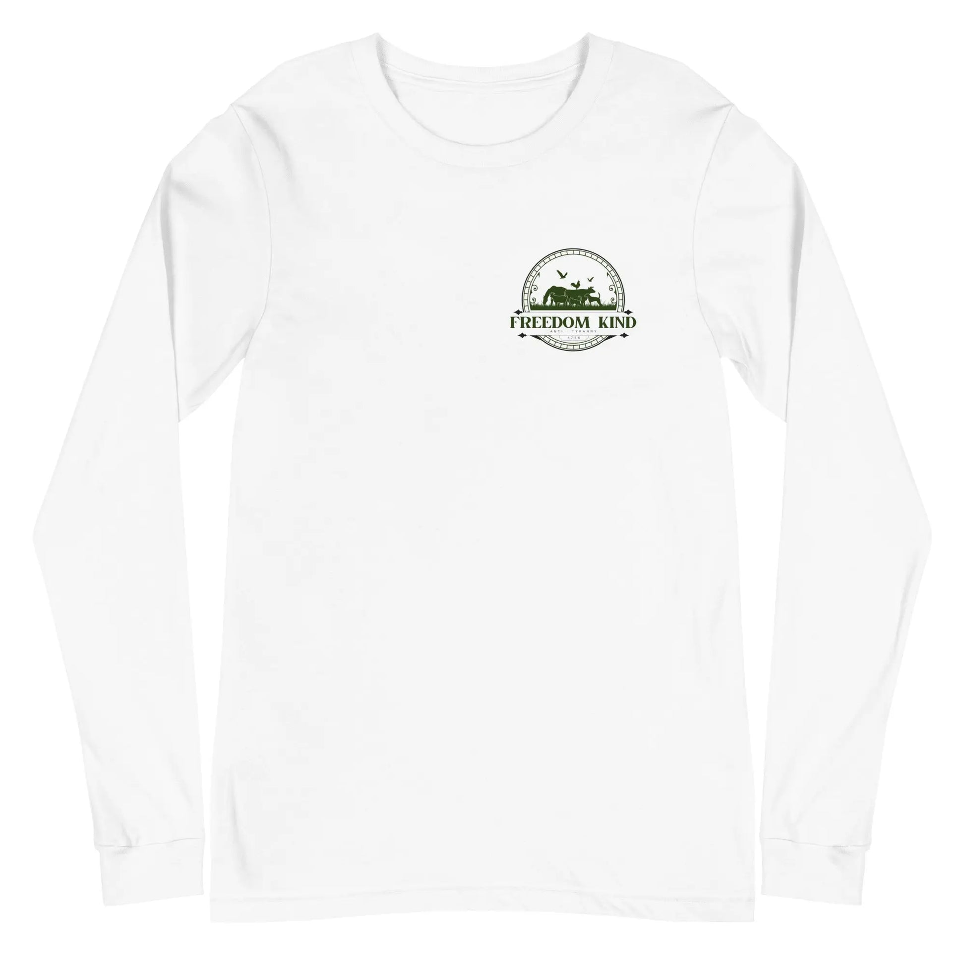 Unisex Long Sleeve Tee: Farm Theme | Freedom Kind Apparel - Image #16