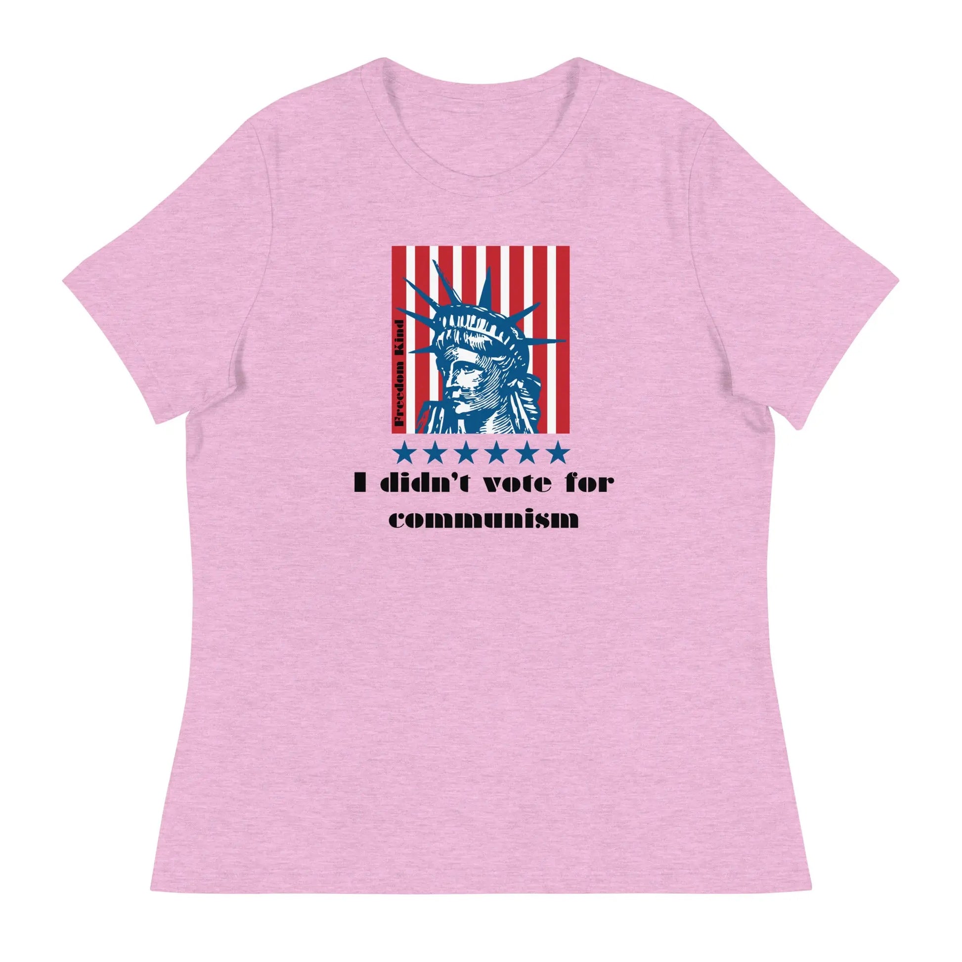 Women's Relaxed T-Shirt: 'I Didn't Vote For Communism' | Freedom Kind - Image #10