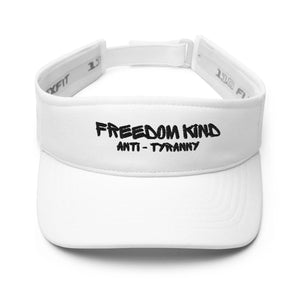 Black Graffiti Anti - Tyranny | Freedom Kind Visor - Image #8