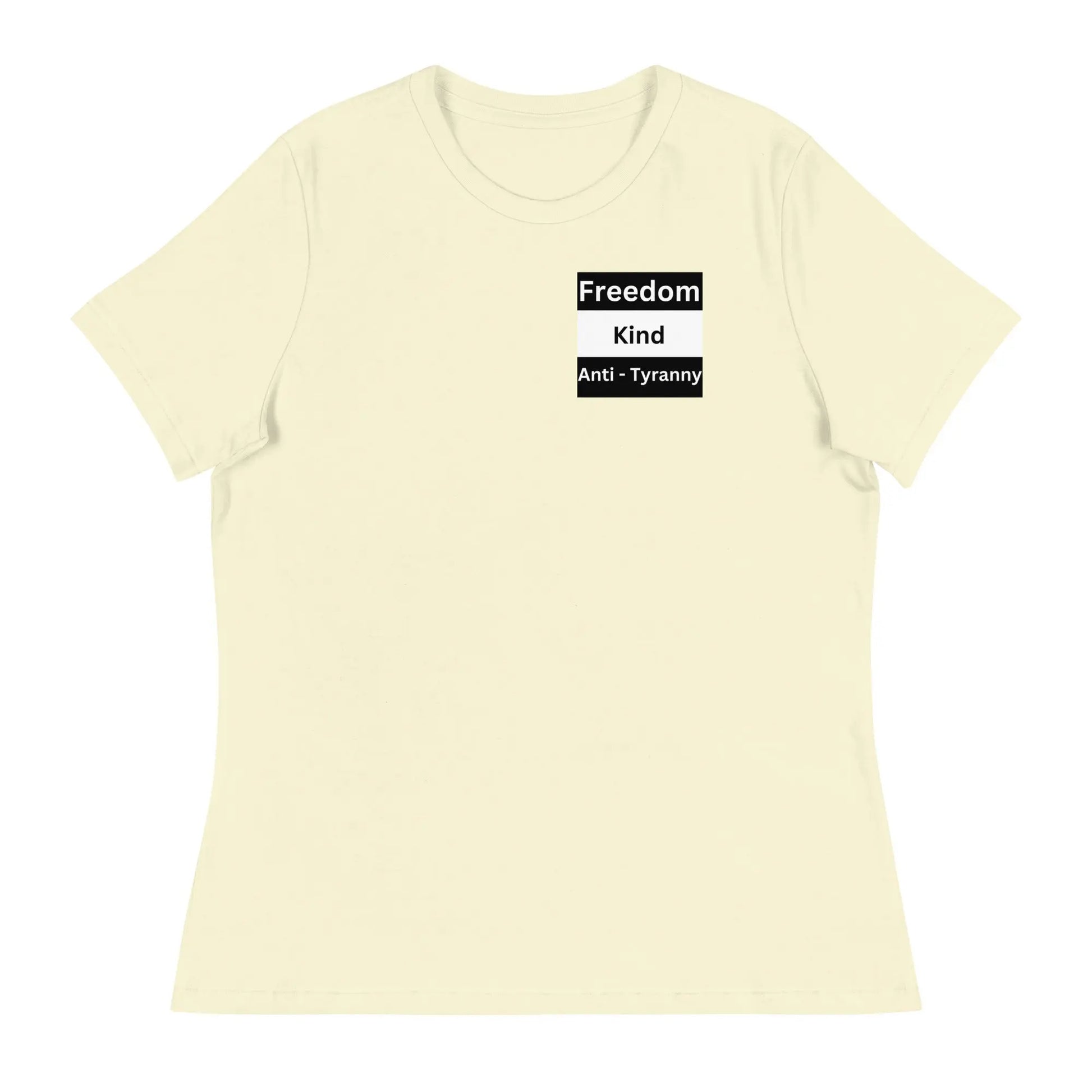 Freedom Kind "Leave Our Kids Alone" Women's Relaxed T-Shirt - Image #52
