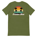 Freedom Kind Beach Sunset T-shirt - Image #3
